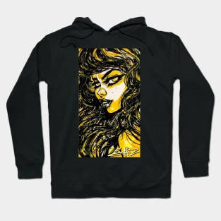 Yellow Portrait Hoodie